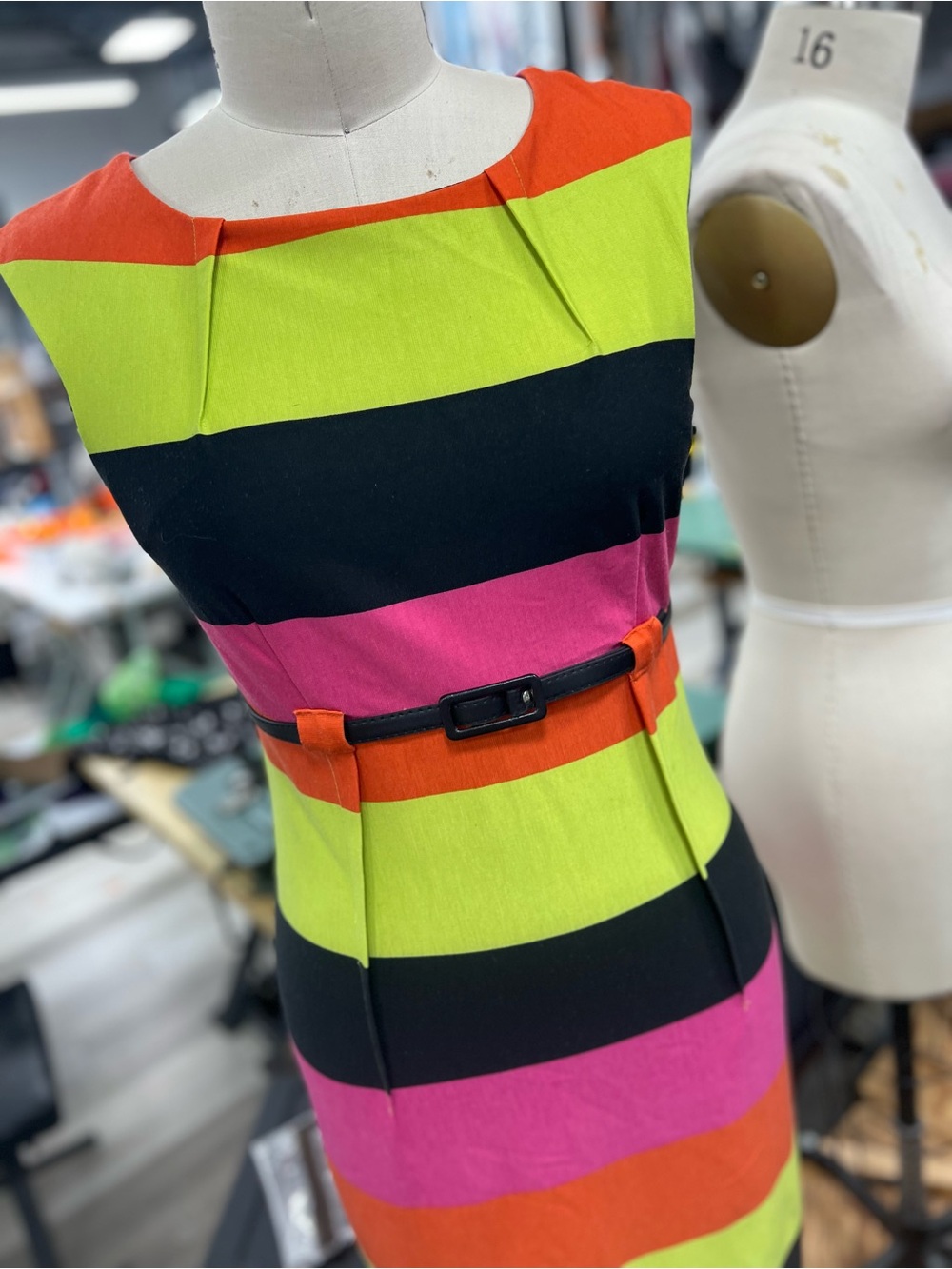 Color block dress 12